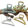 Artistic Retro Turquoise Classic Women's Back Head Hair Claw - Image 6