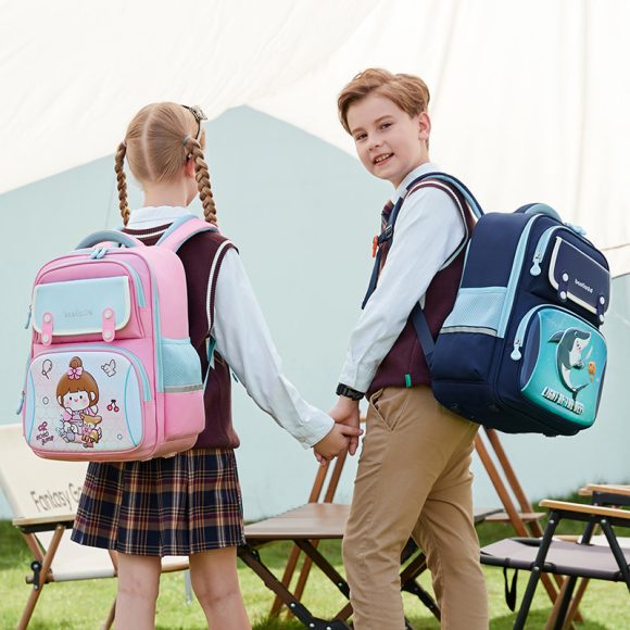 Children's Schoolbag Large Capacity Cartoon Lightweight Backpack - Image 5