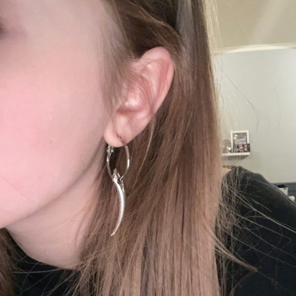 Cross-border Retro Punk Stud Earrings Personality European And American - Image 2