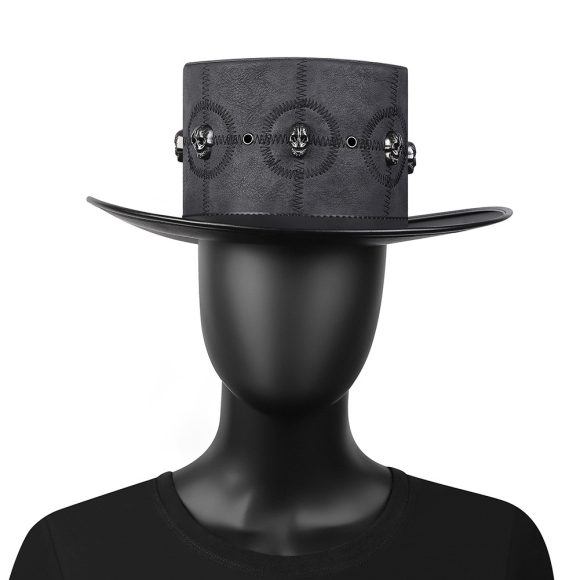 Punk Halloween COSPLAY Steampunk Plague Hat - Image 5