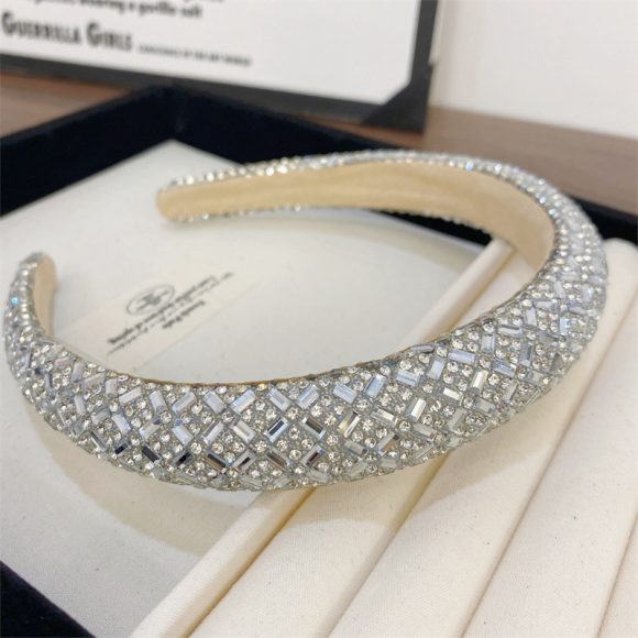 Heavy Industry Light Luxury New High-grade High-definition Pearl Headband - Image 7