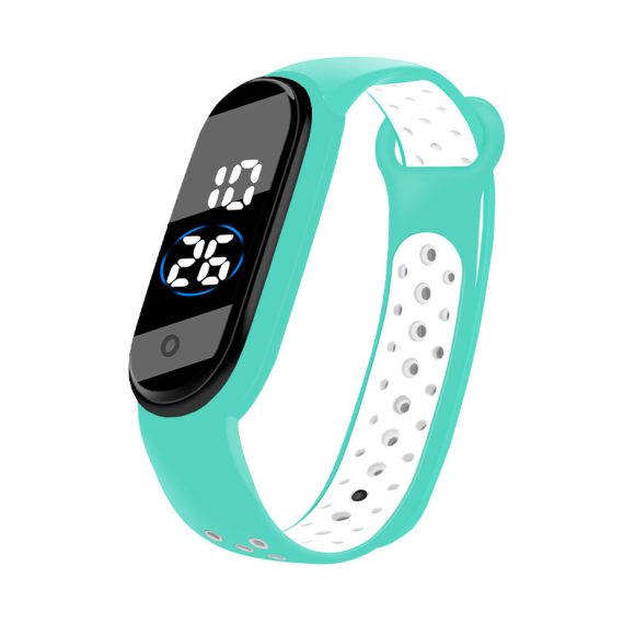 Waterproof Student Two-color Sports Bracelet Watch - Image 3