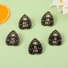 Retro English Letter SHE Cartoon Paint Brooch