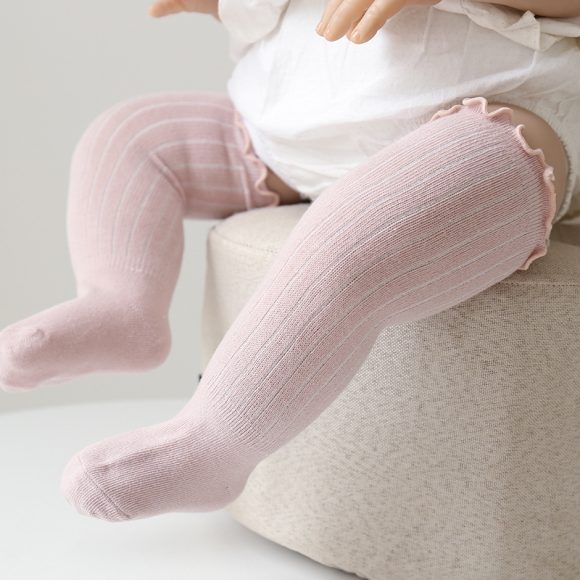 Children's Wooden Ear Over The Knee Mid-calf Length And Knee High Socks - Image 2