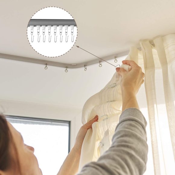 Accessories Multifunctional Metal Curtain Hook - Image 2