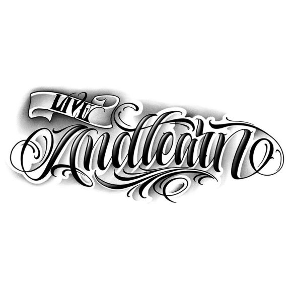 English Letters Tattoo Sticker Male Waterproof And Durable Floral Word Arm Herbal Semi-permanent - Image 6