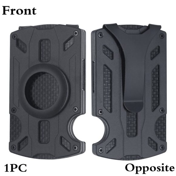 Fashion Personality Aluminum Alloy Men's Wallet Card - Image 2