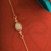 Icing On The Cake Hetian Jade Hand Accessory Bracelet - Image 3