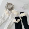 Three-dimensional Camellia Tube Socks Personality Lolita Style Socks - Image 6
