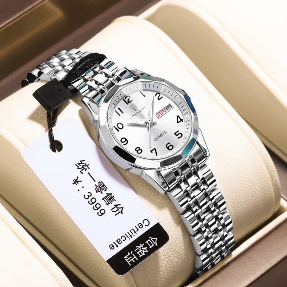 Women's Waterproof Double Calendar Watch - Image 2