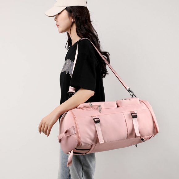 Men's And Women's Large Capacity Dry Wet Separation Fitness Backpack Short-distance Luggage Bag - Image 8