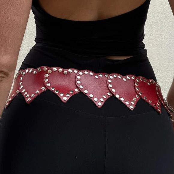 European And American Retro Fashion Elastic Elastic Waist Tight Decoration - Image 5