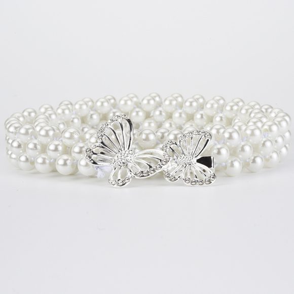 Summer Dress Clothing Matching Pearl Belt - Image 6