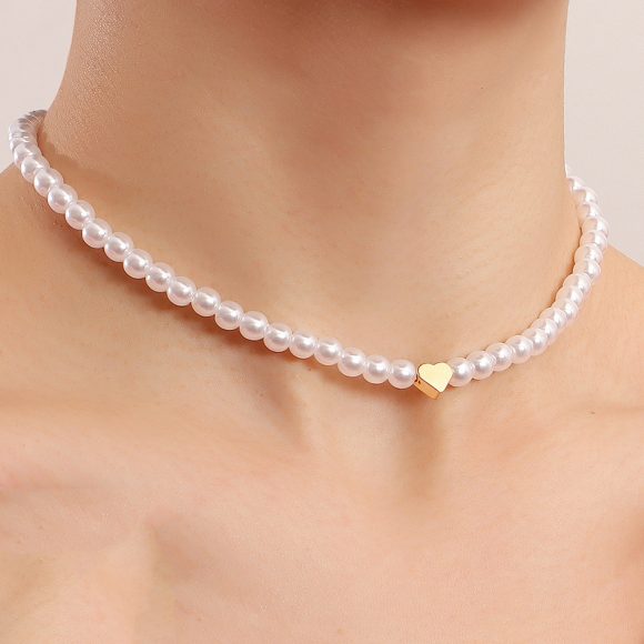Trend Elegant Jewelry Wedding Big Pearl Necklace For Womenim - Image 6
