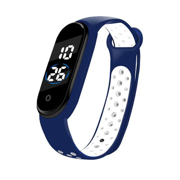 Waterproof Student Two-color Sports Bracelet Watch - Image 8