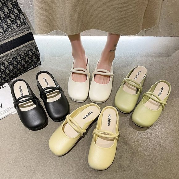 Summer Baotou Female Word Leisure Sandals - Image 3