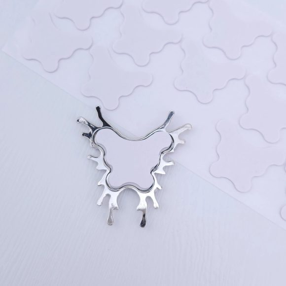 Liquid Fluid Water Drop Heart Shape Mirror Accessories - Image 6