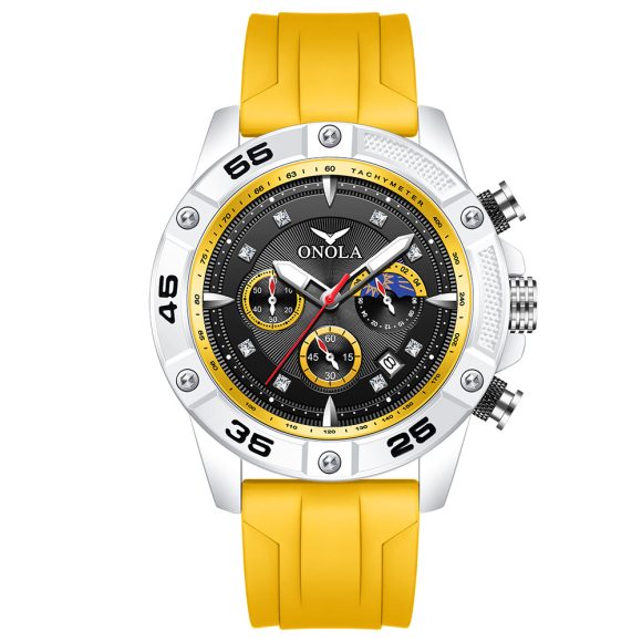Fashion Casual New Style Multifunctional Quartz Waterproof Tape Watch - Image 7