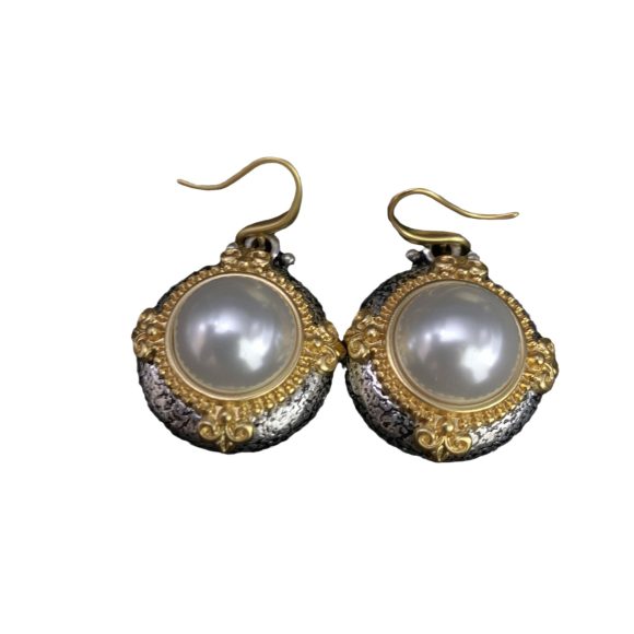 Vintage Court Style Advanced Light Luxury Stud Earrings French Style Temperament 925 Silver Needle - Image 4