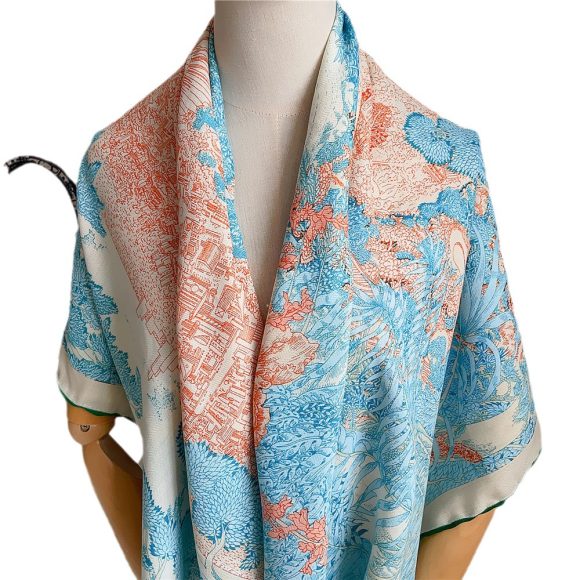 Silk-like Wool All-matching Warm Shawl Scarf - Image 2