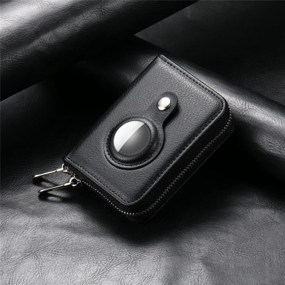 RFID Double Zip Wallet Sets Carbon Fiber PU Storage Card Sleeve - Image 4