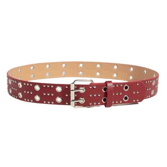 Punk Trendy Personalized Women's Double Row Casual Belt - Image 9