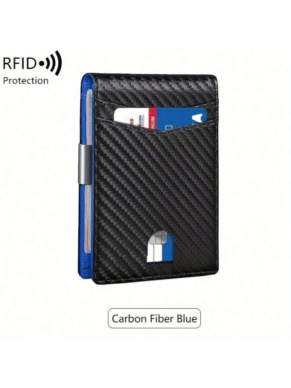 New Men's Ultra-thin Wallet Simple 12 Cards - Image 9