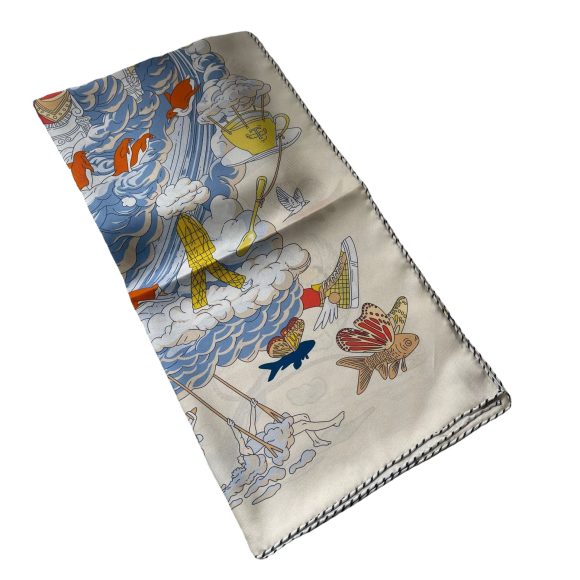 Women's Fashionable Personalized Spring Silk Twill Scarf - Image 3