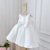 Korean Style Women's Baby Dress White Classic Style Two-piece Set - Image 6