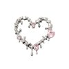 Liquid Fluid Water Drop Heart Shape Mirror Accessories - Image 2