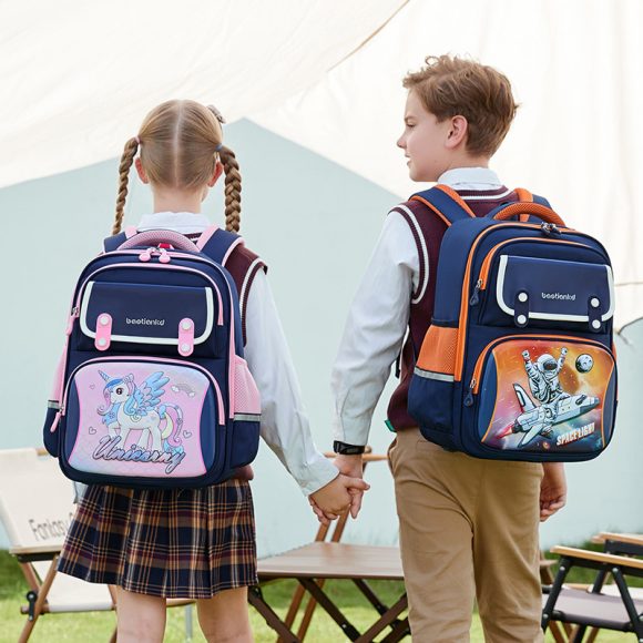 Children's Schoolbag Large Capacity Cartoon Lightweight Backpack - Image 6