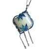 Xinjiang White Jade S925 Silver Enamel Bamboo Joint Pendant Jade Tassel Clavicle Chain - Image 4