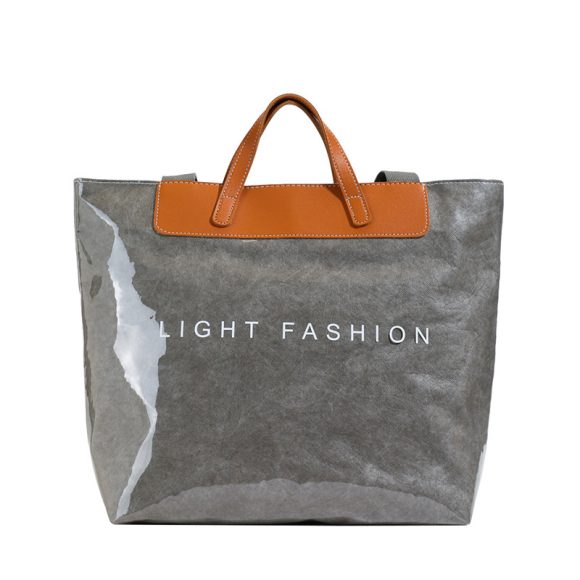 Fashion Tote Bag Special Texture Sewing Line Letter Shoulder Bag - Image 7