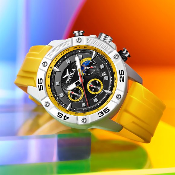 Fashion Casual New Style Multifunctional Quartz Waterproof Tape Watch - Image 6