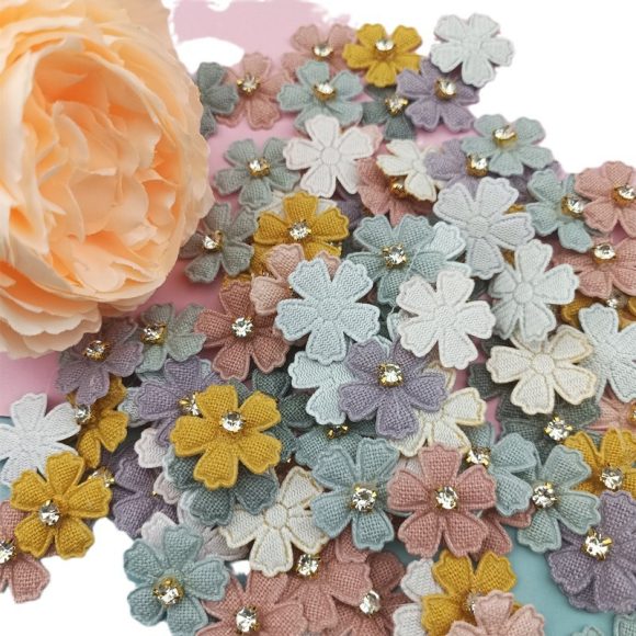 Five Petal Flower Ultrasonic Children Headwear Barrettes DIY Ornament Accessories - Image 6