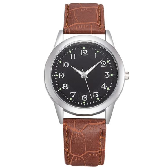 Men's Leather Belt Quartz Watch - Image 10