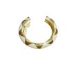 French Retro Oval Black Gold Enamel Drop Oil Bracelet Niche High Sense - Image 2
