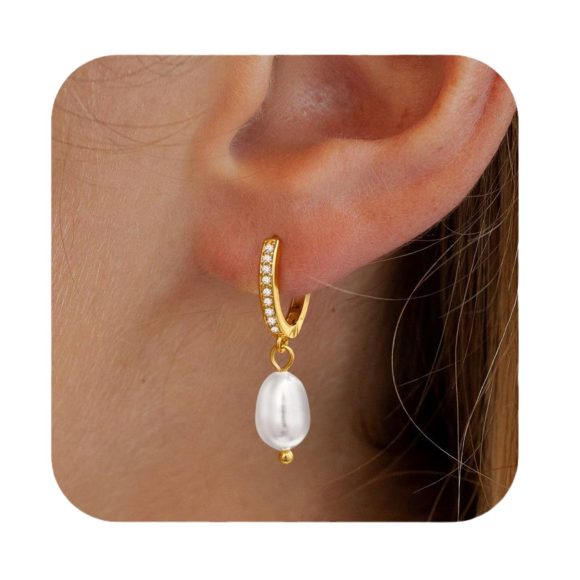 European And American Real Gold Brass Electroplated Fashion Personalized Design Earrings - Image 2