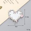 Liquid Fluid Water Drop Heart Shape Mirror Accessories - Image 3