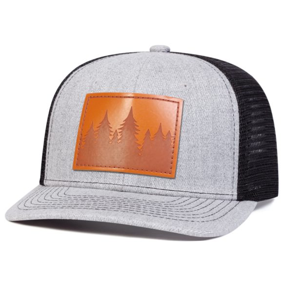 Men's Leather Baseball Cap With Slight Bending - Image 4