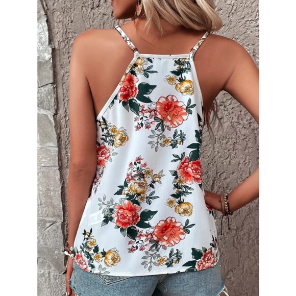 Summer New Women's Vest V-neck Print - Image 7