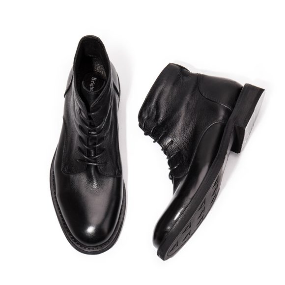 Trendy Workwear Boots All-match First Layer Cowhide Retro - Image 6