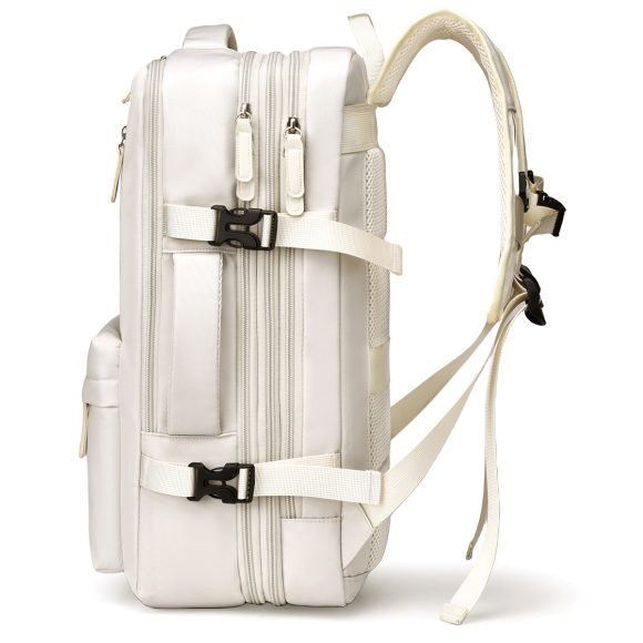 Macaron Color Expansion Backpack For Men And Women - Image 10