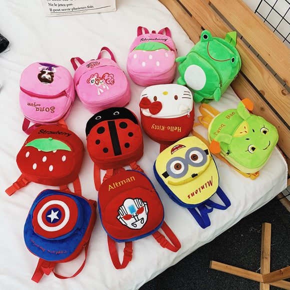 Early Childhood Education Cute Baby Children Plush School Bag - Image 5
