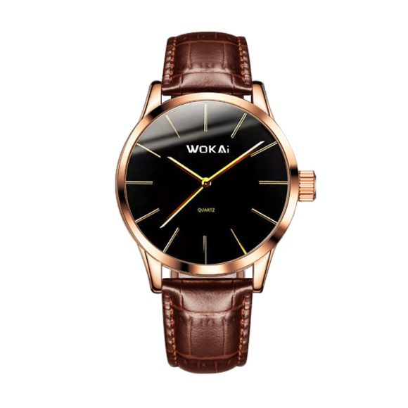 Men's Business Luxury Leather Belt Sports Quartz Watch - Image 7