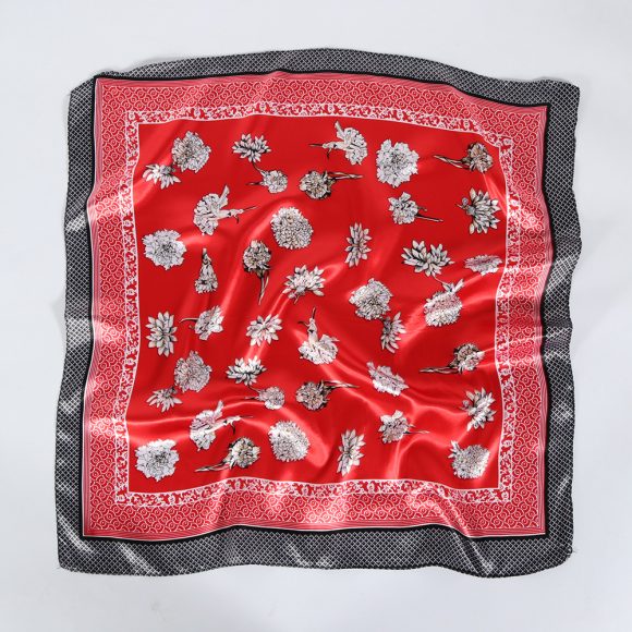 Square Towel Satin Business Work Clothes Small Scarf - Image 6