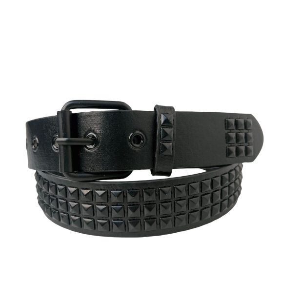 Women's Square Bead Rivet Belt Waist Belt - Image 8