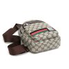 New Contrast Color PU Soft Leather Casual Chest Bag Men And Women Crossbody Tide Travel Fashion Small Backpack - Image 8