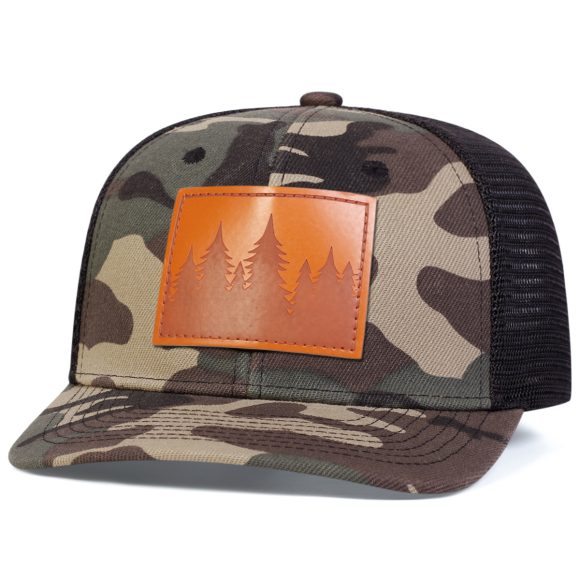 Men's Leather Baseball Cap With Slight Bending - Image 2