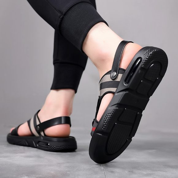 Height Increasing Leisure Sports Anti-slip Soft Bottom Beach Slippers - Image 2